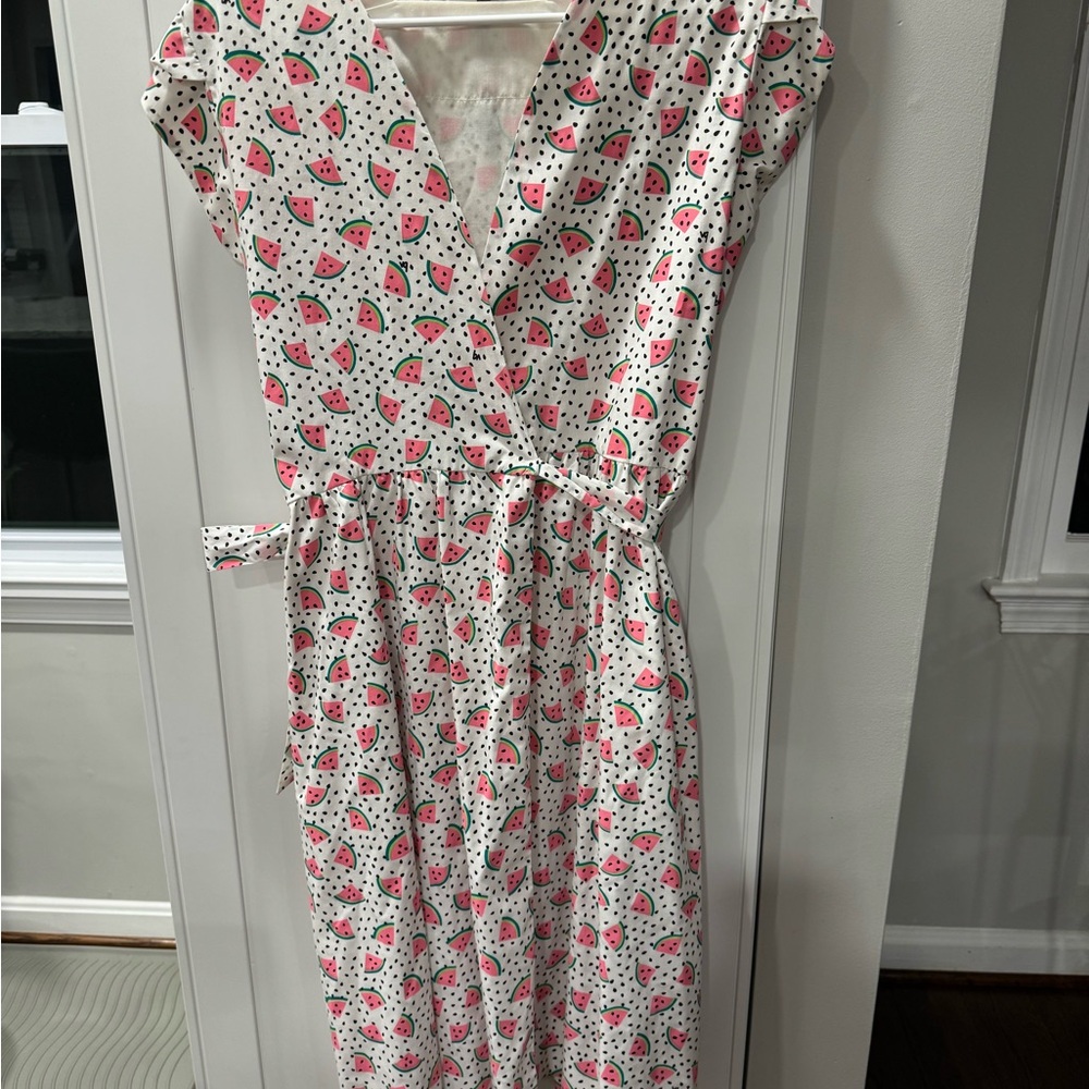 VESTED GENTRESS '60s Sundress Summer Watermelon Dress See Measurements Beautiful